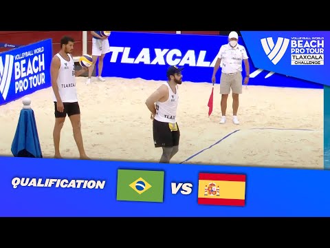 Bruno Schmidt/Saymon vs. Huerta/Reñé - Match Highlights | Qualification | Tlaxcala 2022
