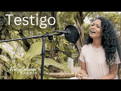 MaryCarmen Barría - Testigo (cover - acústico) | Música Católica