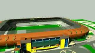 preview picture of video 'Anteproyecto Nuevo Estadio German Becker de Temuco'