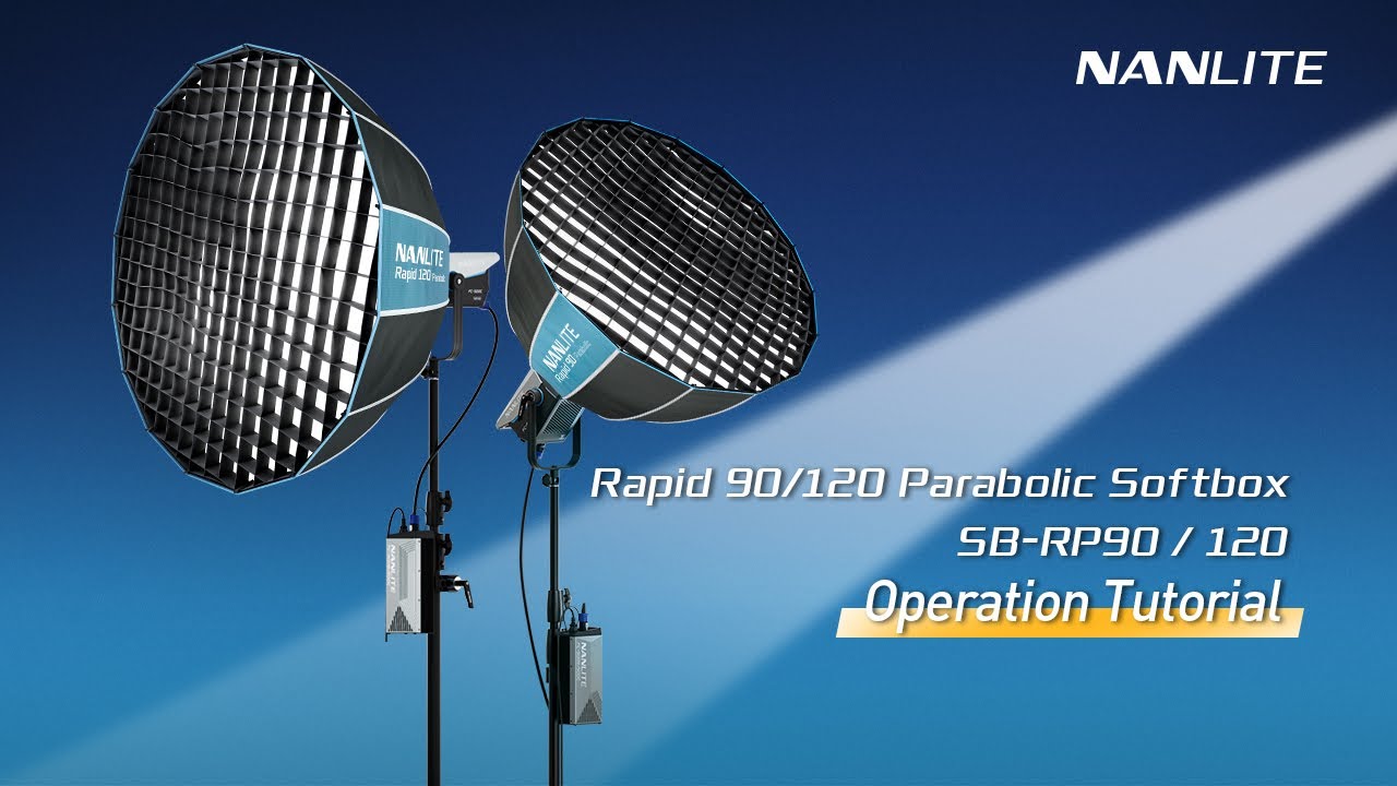 Nanlite Parabolic softbox 90 cm (Rapid) 90 cm Rapid Bowens Mount