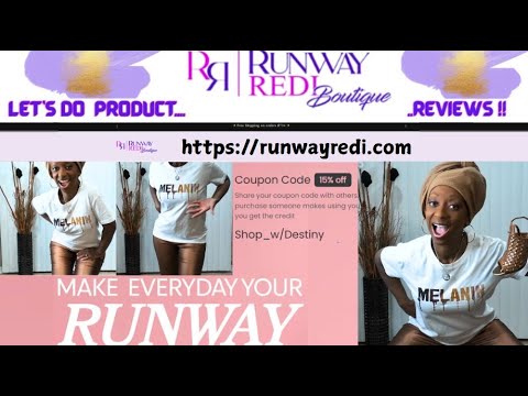 Let's SHOP Ya'll: Runway Redi: Melanin Tee Shirt Review: Shop my 15% OFF Discount Code yes!