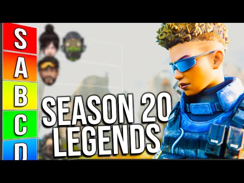SEASON 20 LEGENDS TIER LIST - WORSE TO BEST FOR PUBS AND RANKED!