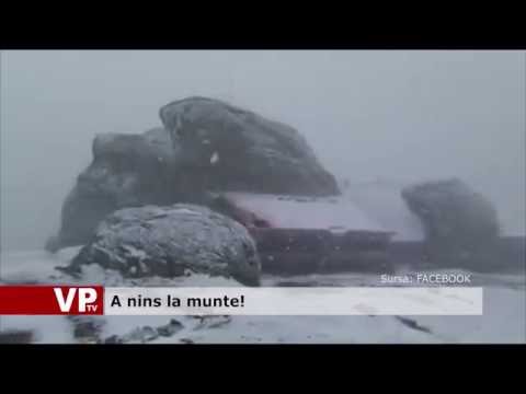 A nins la munte!