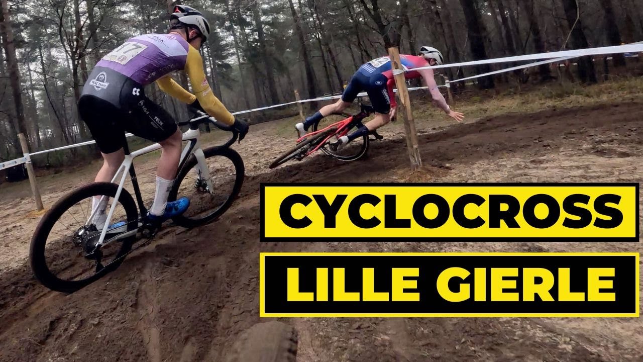 CYCLOCROSS RACE @ LILLE GIERLE - GoPro hero BIKE FOOTAGE - Matteo Declercq