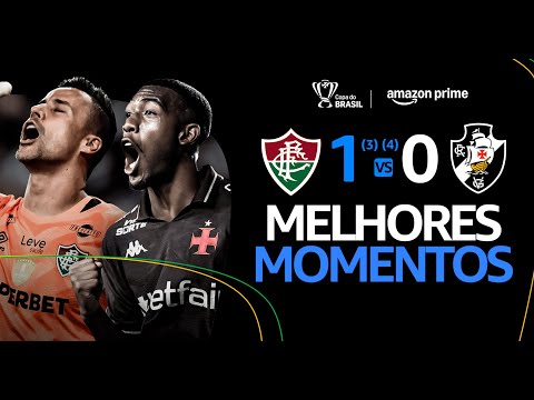 Gols e lances de Fluminense x Vasco da Gama