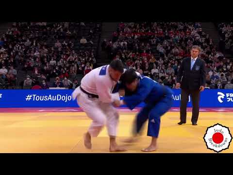 Fabio Basile vs. Siochi Hashimoto - U73 Mens Judo Grand Slam Paris 2022