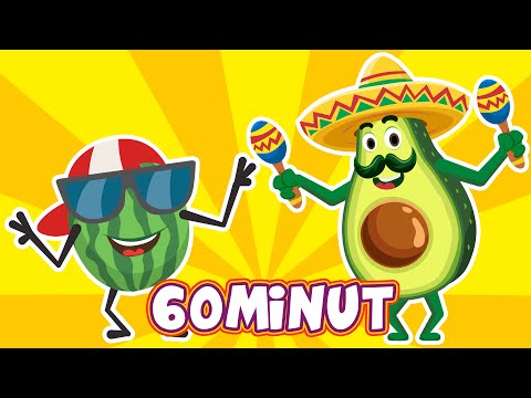 MIX - GODZINA Z BRZDĄCAMI - 60 MINUT PIOSENEK DLA DZIECI - ŚPIEWAJĄCE BRZDĄCE 😍😍😍