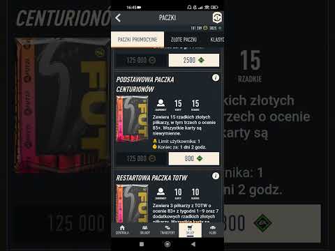 FIFA 23 - PODSTAWOWA PACZKA CENTURIONÓW
