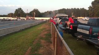 preview picture of video 'Buick 455 vs Mustang Cobra at Ware Shoals Dragway'