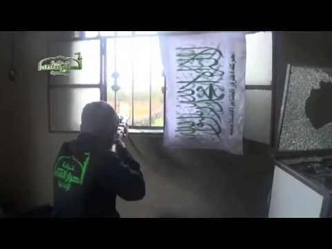 رباط عناصر حركة أحرار الشام الإسلامية على جبهة سرية أبو ذياب في محافظة القنيطرة