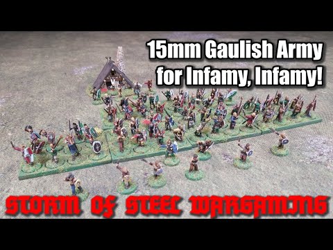 My 15mm Gauls for Infamy, Infamy!