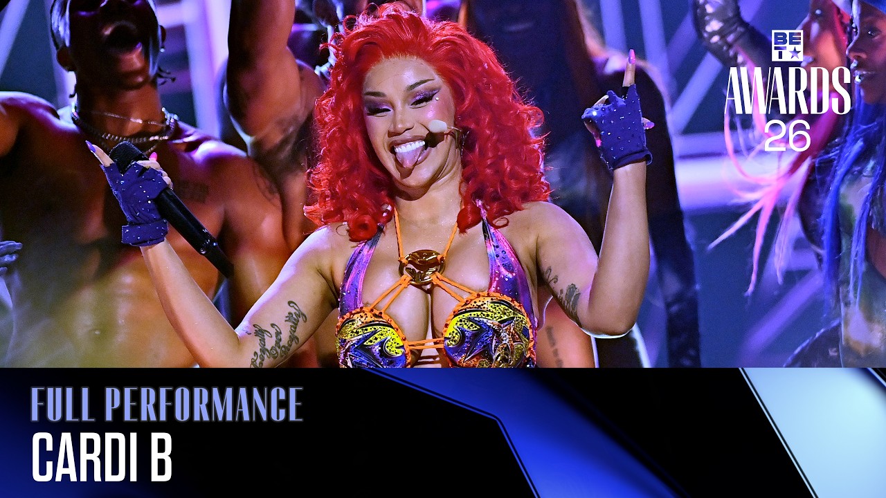 Cardi B Brings Nonstop Hits to the BET Awards Stage | BET Awards '26