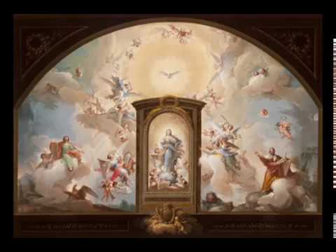 El Espíritu Santo rodeado de ángeles en la Gloria[...]. Francisco Bayeu y Subías