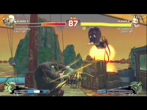 SSF4: ToniestOsamu (Rufus) VS Acqua (Ibuki)