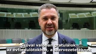 Luka Visentini üdvözli a 30 éves LIGA Szakszervezeteket