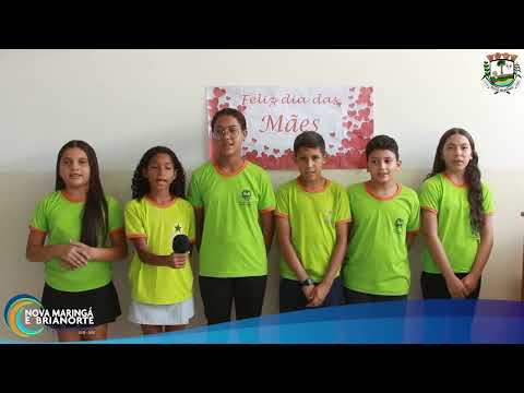 Homenagem das nossas crianças, da Escola Municipal Wilson Ribeiro; para todas às mamães do nosso município