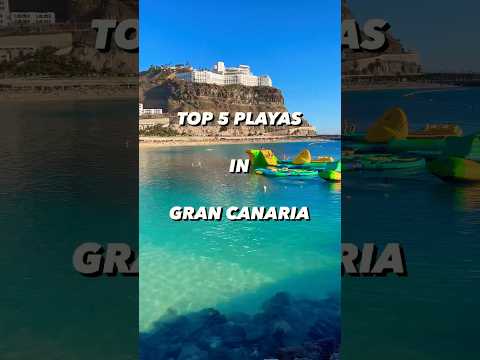 2 of 5 TOP PLAYAS IN GRAN CANARIA🏝️ #canaryislands #grancanaria #travel #travelguide #viaggio