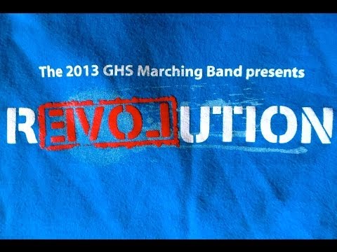Greendale H.S. Marching Band, state competition, 2013 1080p