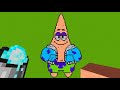 Patrick Star Pixel Art In Minecraft