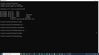 [044] Windows Command Prompt - Navigating the file system