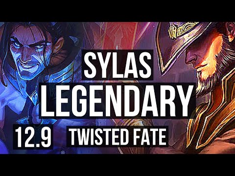 SYLAS vs TWISTED FATE (MID) | 15/0/2, Legendary, 6 solo kills, 300+ games | NA Diamond | 12.9