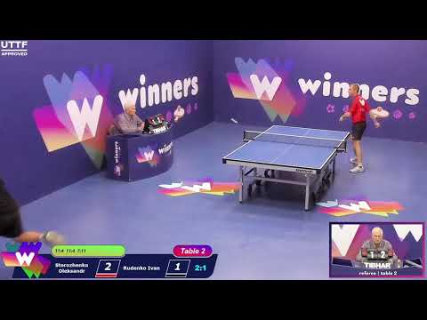 Winners League 08.10.21 Storozhenko Oleksandr - Rudenko Ivan 13-00