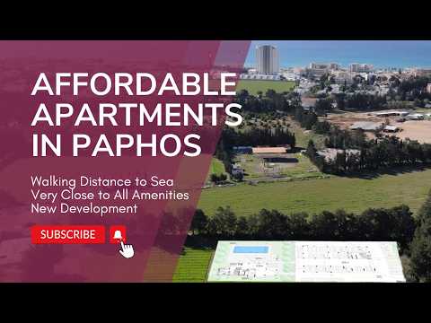 Riverside Apartments in Pafos 🌴 Walk to Sea | Invest in Cyprus Real Estate from €250K