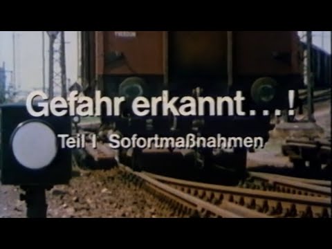 German Federal Railway Film Office: Danger recognized…! When dangerous goods are released (Educat...