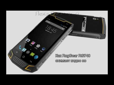 RugGear снимает под водой