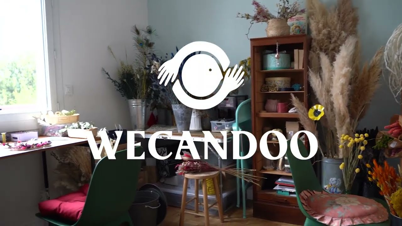 Réunissez votre équipe et réalisez vos créations en fleurs séchées avec Lydia - Video