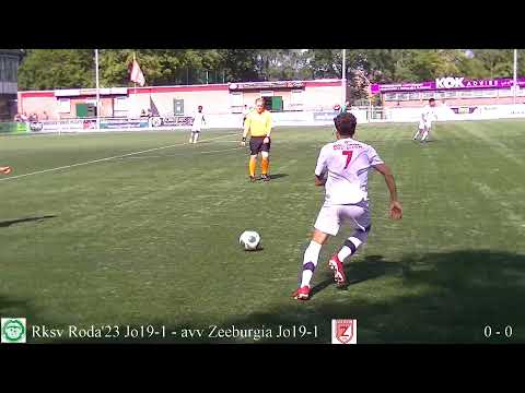 Rksv Roda'23 Jo19-1 - avv Zeeburgia Jo19-1 (0-0) 0-0