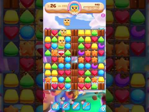 Cookie Jam Blast Level 220 - NO BOSTERS (Last Level for the moment)