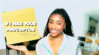 If I Was Your Preceptor: Prepping for report, building confidence, and critical thinking