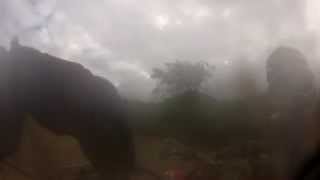 Nose dive on Offroad bike in Indwedwe