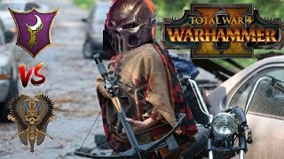Dark Elves vs Tomb Kings | SHARDS OF DARKNESS - Total War Warhammer 2