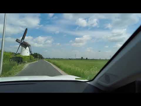 Please join me on a drive from Bleskensgraaf to Alblasserdam-Krimpen aan de Lek