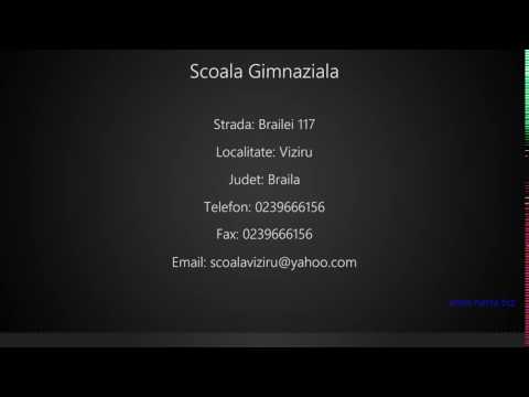Scoala Gimnaziala Viziru