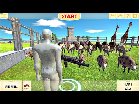 FPS Avatar Survive with 150 Killer Animals - Animal Revolt Battle Simulator