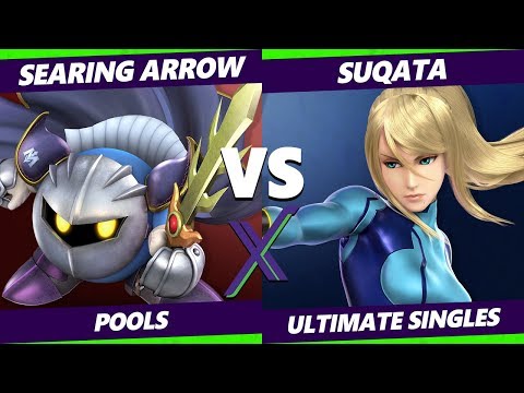 Smash Ultimate Tournament - Searing Arrow (Metaknight) Vs. SuqAta (ZSS, Fox) S@X 284 SSBU Pool 1 - W