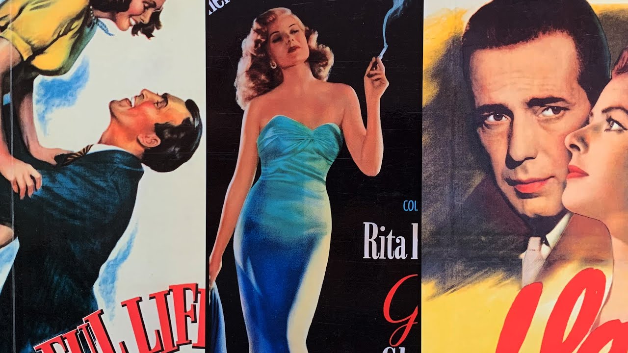 Film Posters of the 40s: The Essential Movies of the Decade (Flick Through / ASMR)