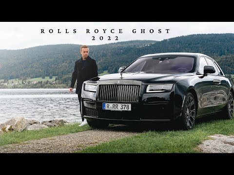 ROLLS ROYCE GHOST BLACK BADGE 2022 - TEST & REVIEW AT LE BRASSUS🇨🇭