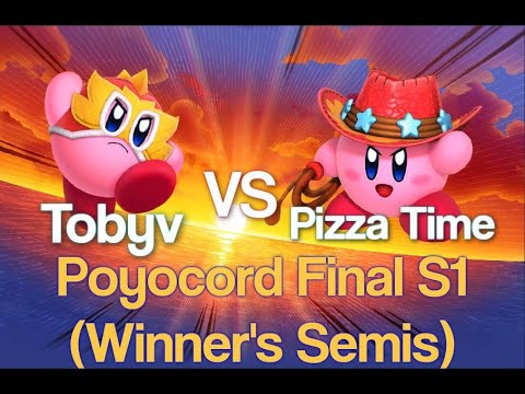 Tobyv (Wrestler) vs Pizza Time (Whip) - Kirby Fighters 2 - Poyocord Finale Season 1