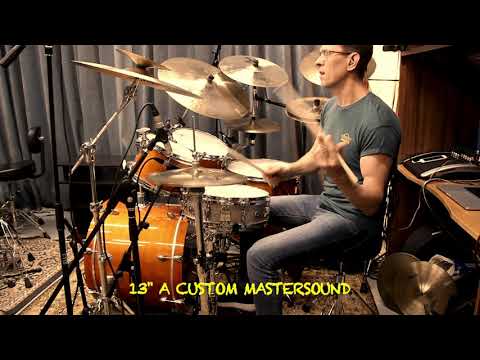 13" Zildjian A Custom Mastersound vs. 13" K Mastersound vs. 13" K
