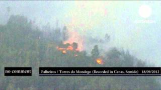 preview picture of video 'Fire in Palheiros / Torres do Mondego, Coimbra [18 / 09 / 2012]'