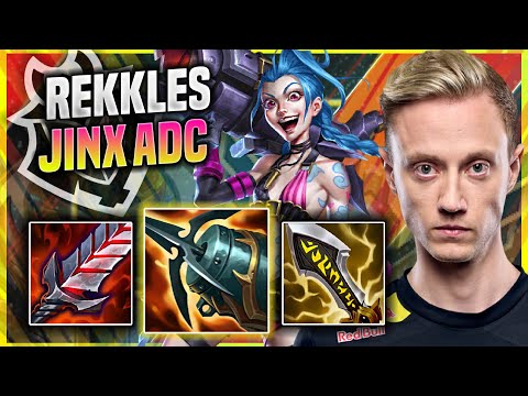 REKKLES IS INSANE WITH JINX! - G2 Rekkles Plays Jinx ADC vs Jhin! | Season 11