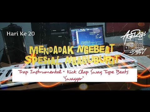 [SOLD] Trap Instrumental × Kick Clap Swag Beats "Swagger" #MendadakNgebeatSpesialNgabuburit [Day 20]