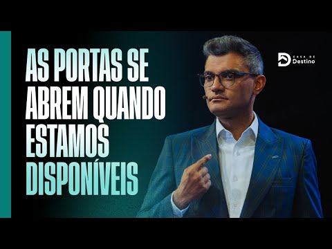 A sua disponibilidade vai além da capacidade | Tiago Brunet