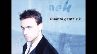 Nati per vivere - Nek - Karaoke