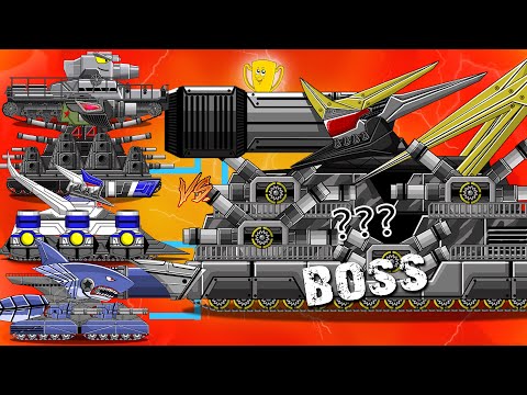 CARTOONS ABOUT TANKS - MEGA TANKS VS MEGA BOSS - мультик про танки (Part 28)