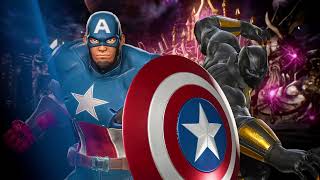 MARVEL VS CAPCOM INFINITE Black Panther And Captain America Arcade Mode Hard Game Play